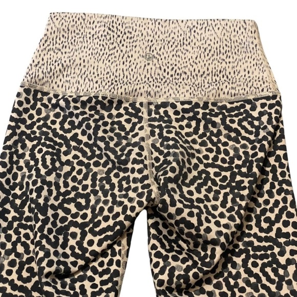 Lululemon Wunder Under Crop Leggings 4 Full-On Luon Roll Down Waist Yoga Pants - Picture 6 of 12